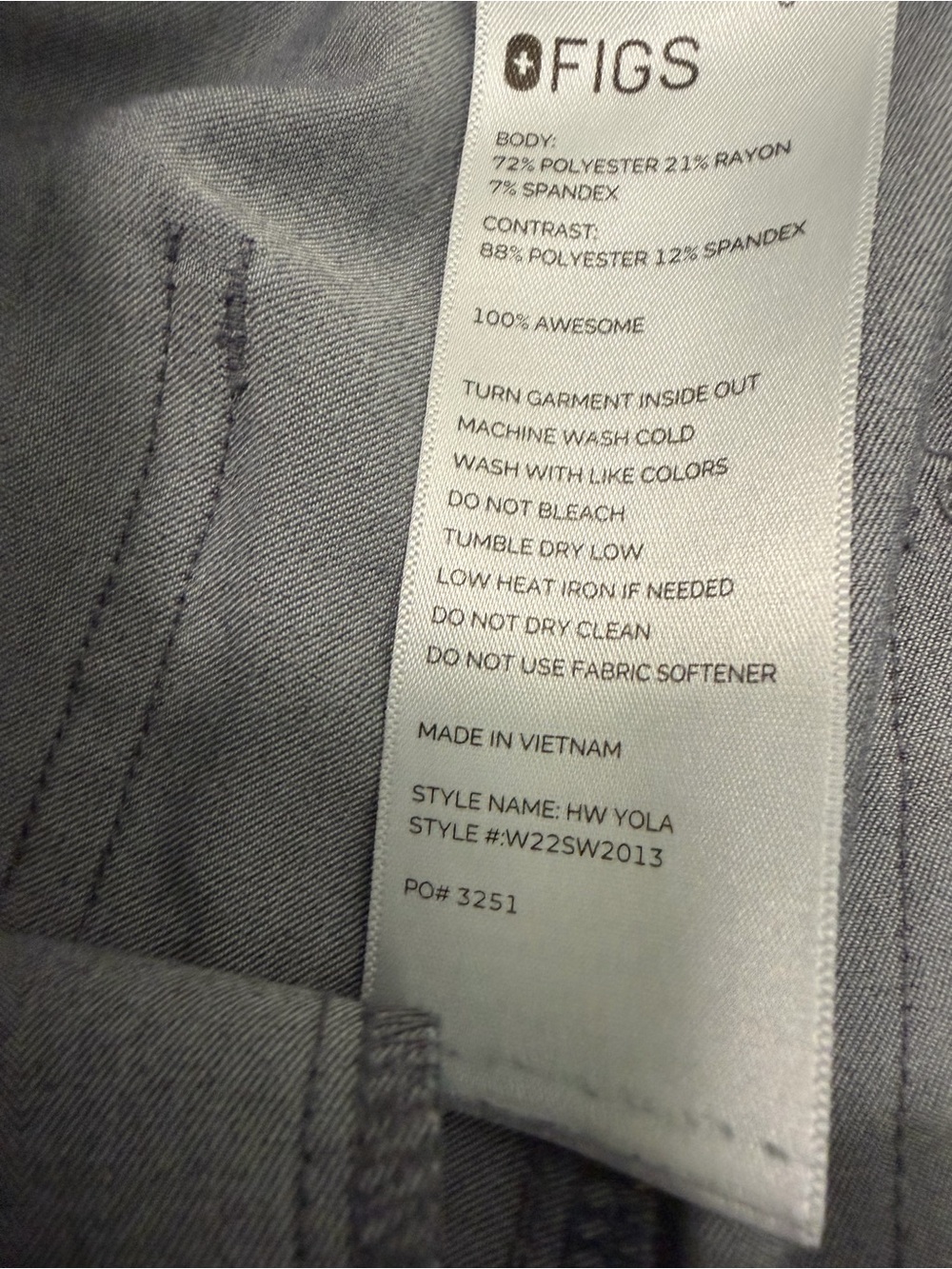 Fig pants - Picture 5 of 5
